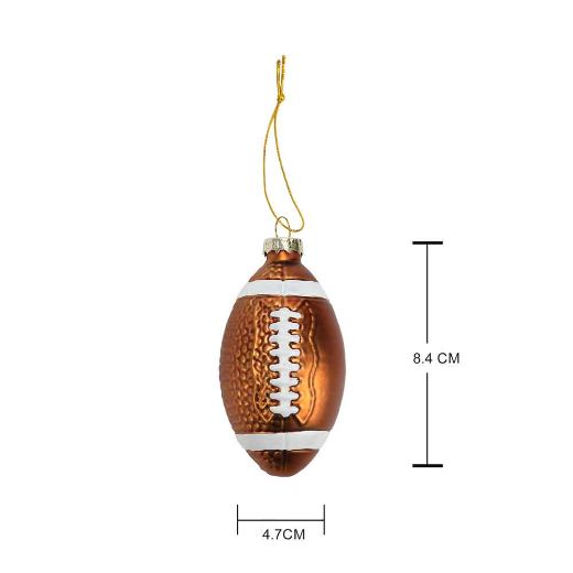 Picture of Christmas Sport Ball Ornaments - Set of 6