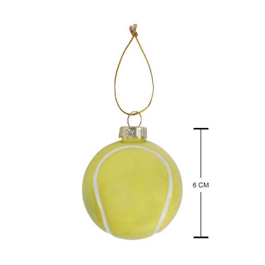 Picture of Christmas Sport Ball Ornaments - Set of 6