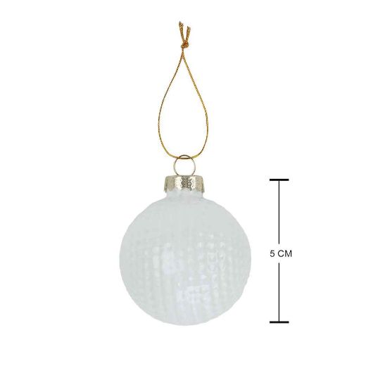 Picture of Christmas Sport Ball Ornaments - Set of 6