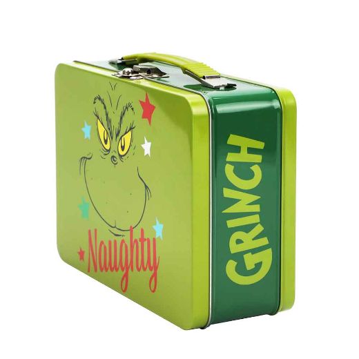 Picture of Dr. Seuss The Grinch Naughty & Nice Tin Tote