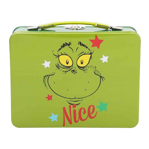 Picture of Dr. Seuss The Grinch Naughty & Nice Tin Tote
