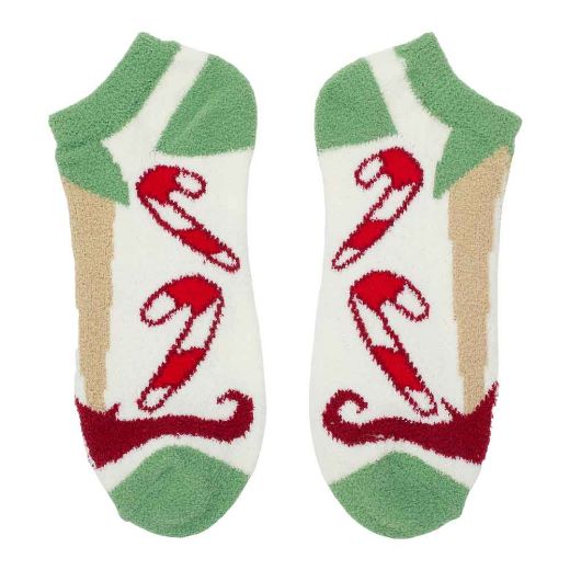 Picture of Elf Chenille 3 Pair Ankle Socks