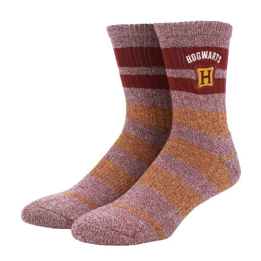 Picture of Harry Potter Hogwarts Embroidered Crew Socks