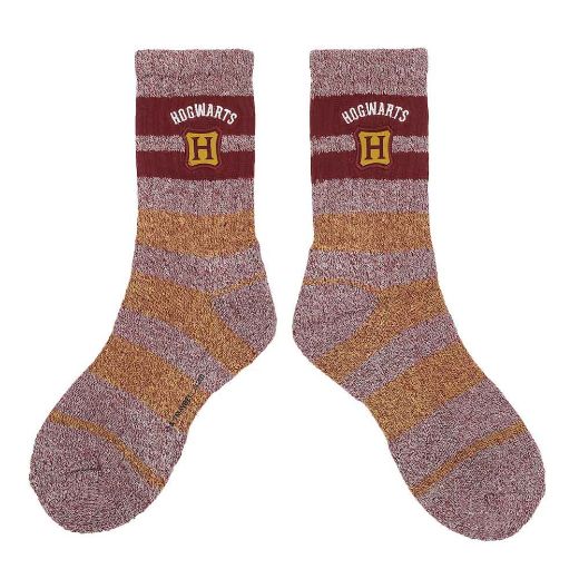 Picture of Harry Potter Hogwarts Embroidered Crew Socks