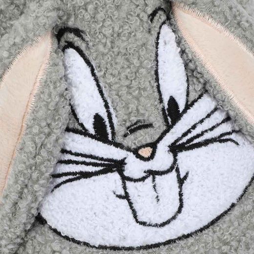 Picture of Looney Tunes Boucle Bugs Bunny 3D Plush Slippers