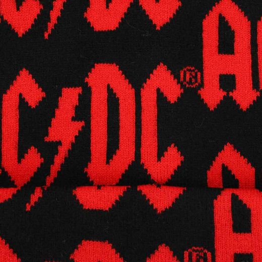 Picture of AC/DC AOP Jacquard Tall Cuff Beanie