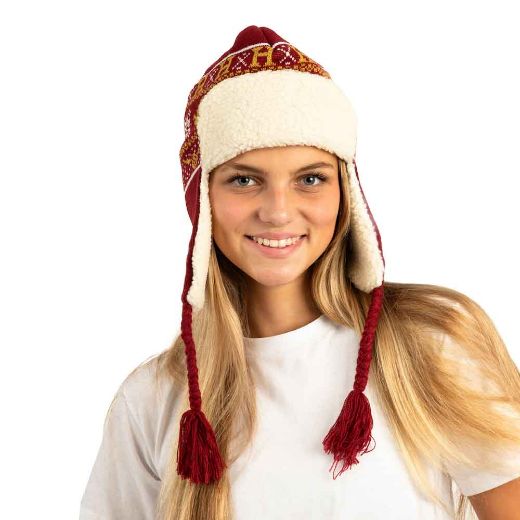 Picture of Harry Potter Hogwarts Trapper Lined Beanie