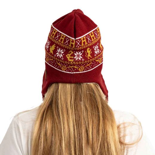 Picture of Harry Potter Hogwarts Trapper Lined Beanie