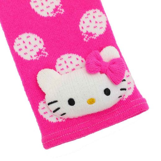 Picture of Hello Kitty Pink Plush Arm Warmers