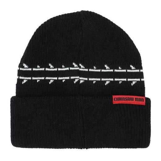 Picture of Chainsaw Man Embroidered Cuff Beanie 