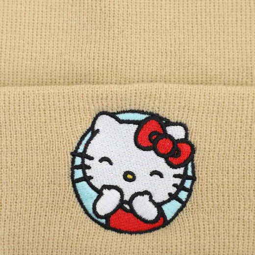 Picture of Hello Kitty Embroidered Tall Cuff Beanie