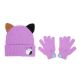 Picture of Squishmallows Cam the Cat 3D Youth Beanie & Gloves Combo