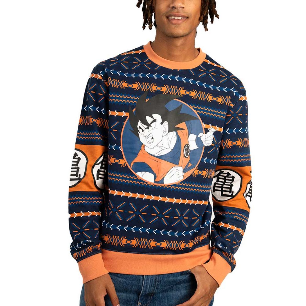 Picture of Dragon Ball Z Goku Christmas Unisex Pre-pack Sweatshirt