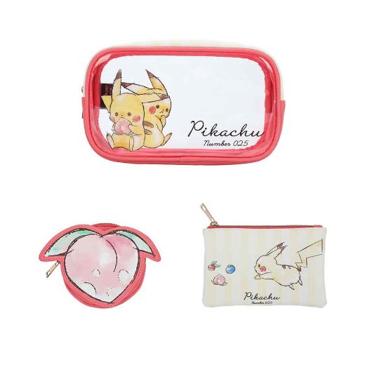 Picture of Pokemon Travel Cosmetic Bags - Set of 3