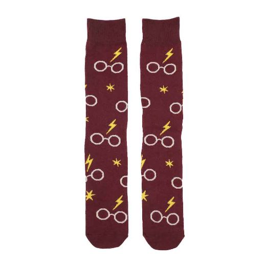 Picture of Harry Potter Hogwarts 6 Pair Crew Socks with Tin Tote