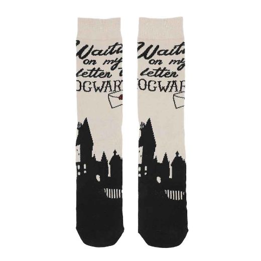 Picture of Harry Potter Hogwarts 6 Pair Crew Socks with Tin Tote
