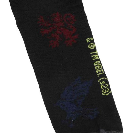 Picture of Harry Potter Hogwarts 6 Pair Crew Socks with Tin Tote