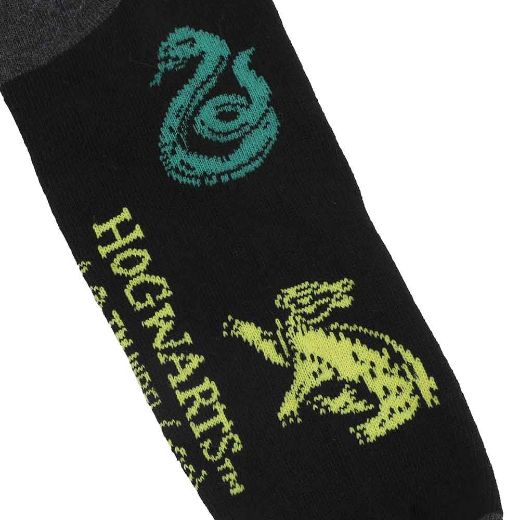 Picture of Harry Potter Hogwarts 6 Pair Crew Socks with Tin Tote