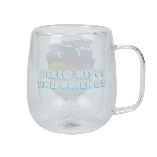 Picture of Hello Kitty & Friends 11 oz. Double Wall Glass Mug