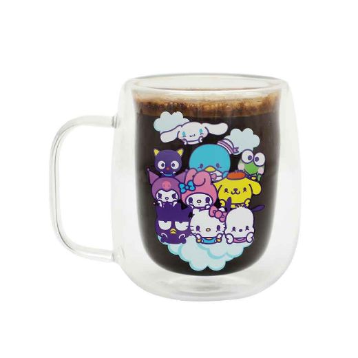 Picture of Hello Kitty & Friends 11 oz. Double Wall Glass Mug