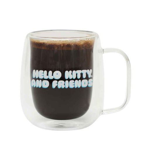 Picture of Hello Kitty & Friends 11 oz. Double Wall Glass Mug