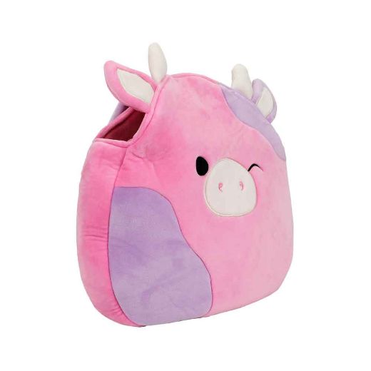 Picture of Squishmallows Patty the Cow Plush Tote Bag