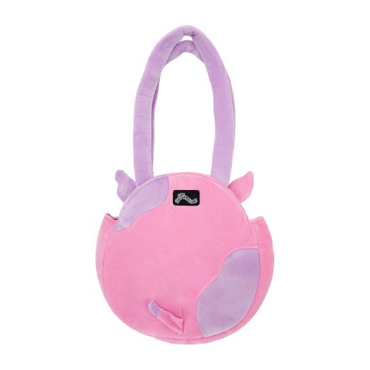 Picture of Squishmallows Patty the Cow Plush Tote Bag