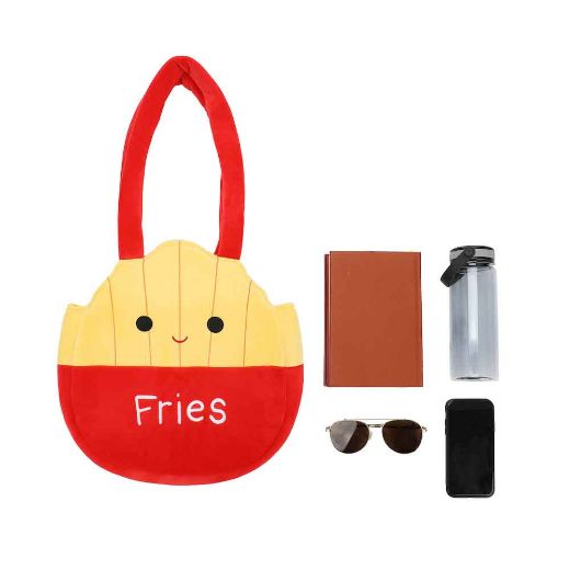 Picture of Squishmallows Floyd the Fries Plush Tote Bag