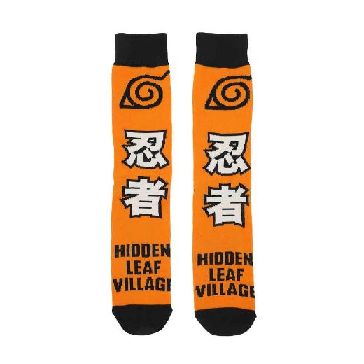 Picture of Naruto Shippuden 6 Pair Crew Socks with Tin Tote