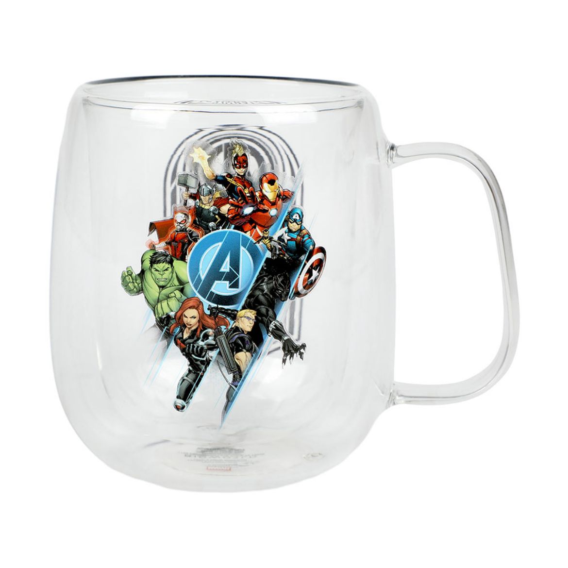 Picture of Marvel Avengers 11 oz. Double Wall Glass Mug