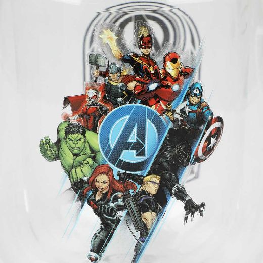 Picture of Marvel Avengers 11 oz. Double Wall Glass Mug