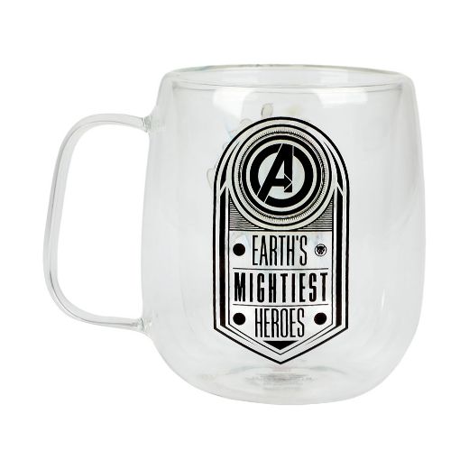 Picture of Marvel Avengers 11 oz. Double Wall Glass Mug