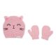 Picture of Little Me Kitty Beanie & Mitten Combo