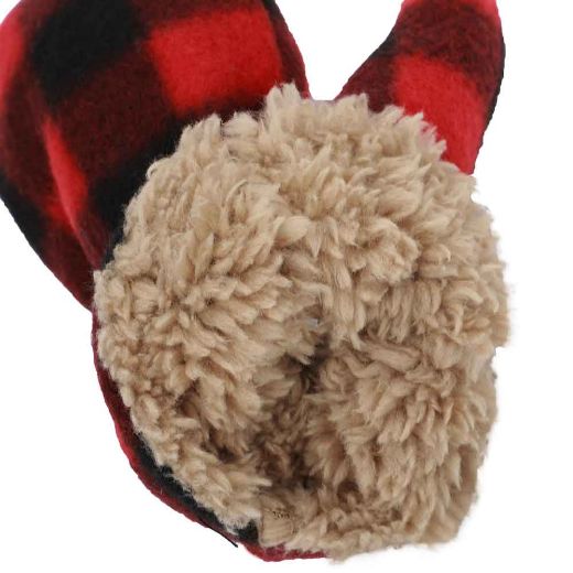 Picture of Little Me Plaid Pilot Beanie & Mitten Combo