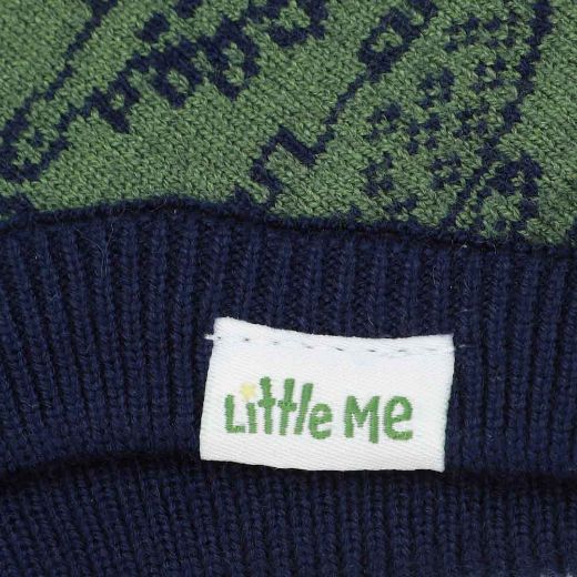 Picture of Little Me Spikes Beanie & Mitten Combo