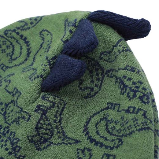 Picture of Little Me Spikes Beanie & Mitten Combo