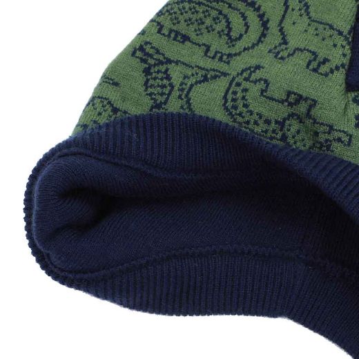 Picture of Little Me Spikes Beanie & Mitten Combo