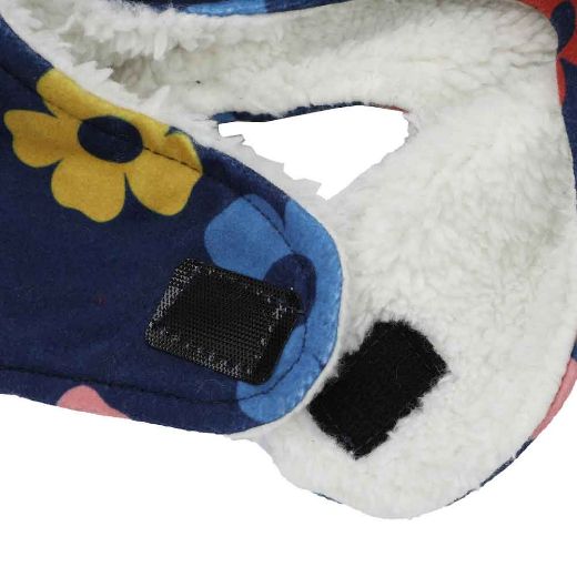Picture of Little Me Flower Pilot Beanie & Mitten Combo