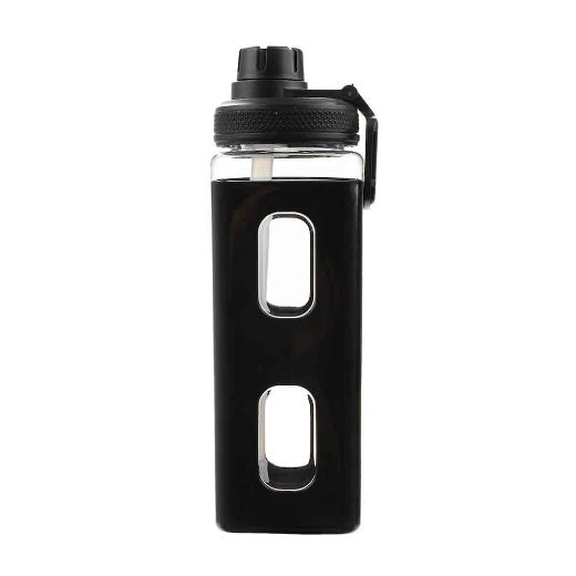 Picture of Disney Mickey Mouse 24 oz. Square Silicone Sleeve Water Bottle