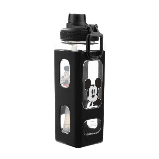 Picture of Disney Mickey Mouse 24 oz. Square Silicone Sleeve Water Bottle