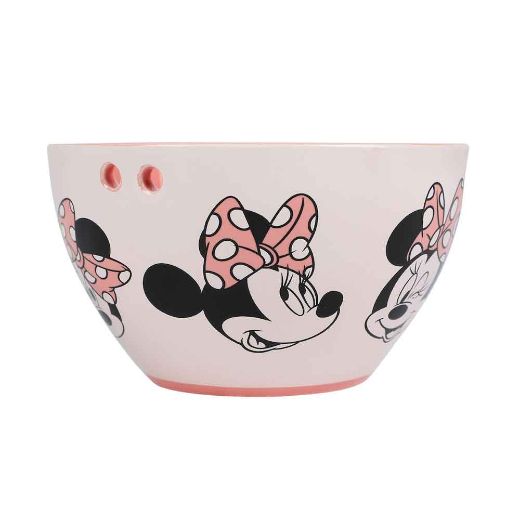 Picture of Disney Minnie Mouse 20 oz. Ceramic Ramen Bowl with Chopsticks