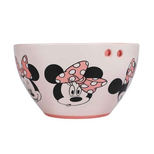 Picture of Disney Minnie Mouse 20 oz. Ceramic Ramen Bowl with Chopsticks