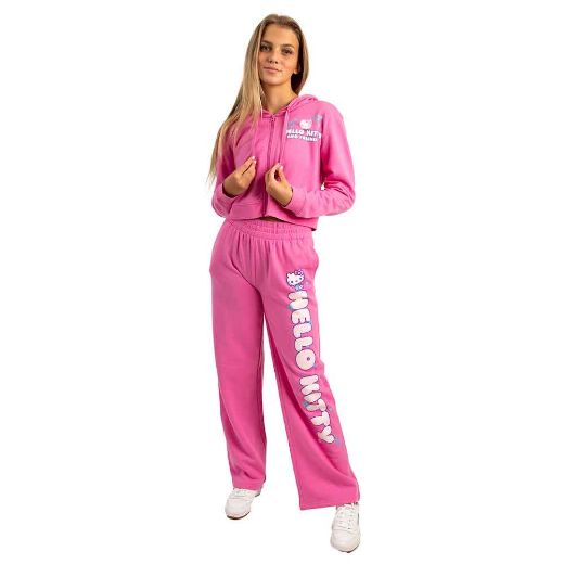 Picture of Hello Kitty Juniors Zip-up Hoodie & Jogger Combo