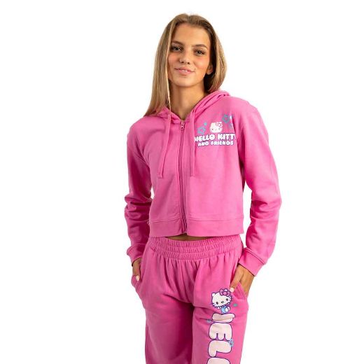Picture of Hello Kitty Juniors Zip-up Hoodie & Jogger Combo