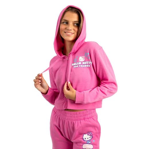 Picture of Hello Kitty Juniors Zip-up Hoodie & Jogger Combo