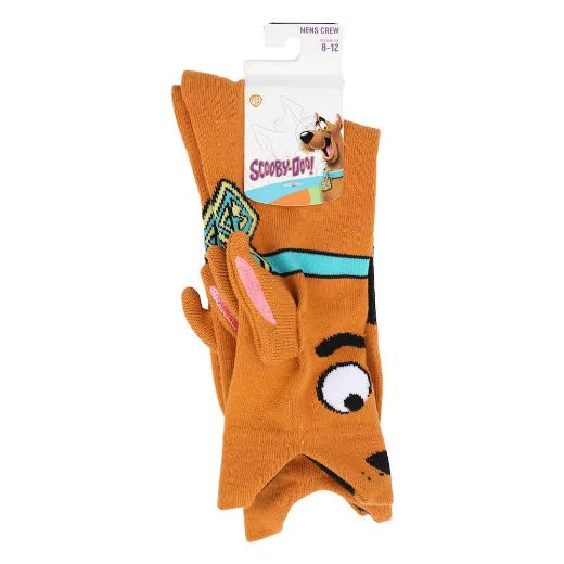 Picture of Scooby Doo 3D Plush Ears Crew Socks