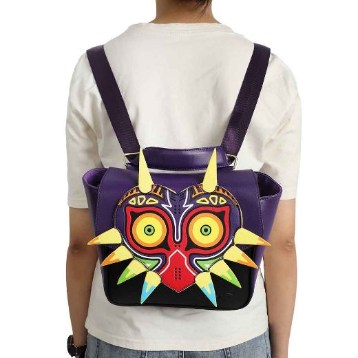 Picture of Zelda Majora's Mask Convertible Mini Backpack 