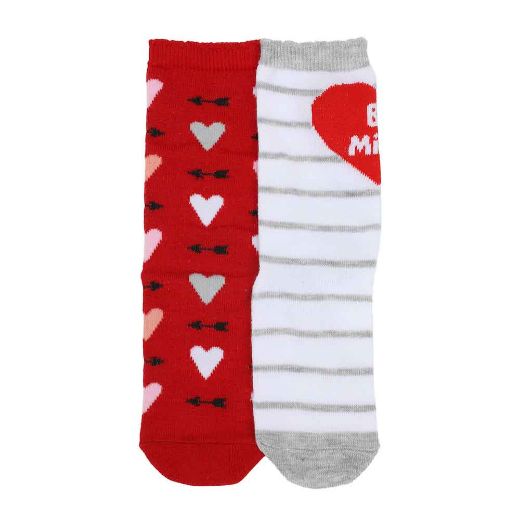 Picture of Valentine's Day 2 Pair Youth Crew Heart Shaped Box Set