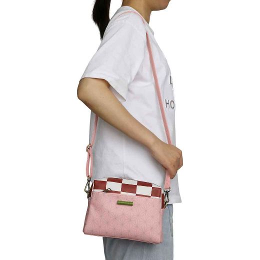 Picture of Demon Slayer Nezuko Metal Badge Crossbody