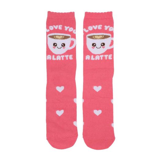 Picture of Valentine's Day 2 Pair Women's Crew Heart Shaped Box Set